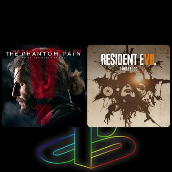 COMBO Metal Gear Solid V: The Phantom Pain & Resident Evil 7: Biohazard - PS4 & PS5