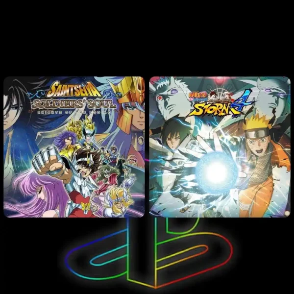 COMBO Saint Seiya: Soldiers' Soul & NARUTO SHIPPUDEN™: Ultimate Ninja® STORM 4 - PS4 & PS5