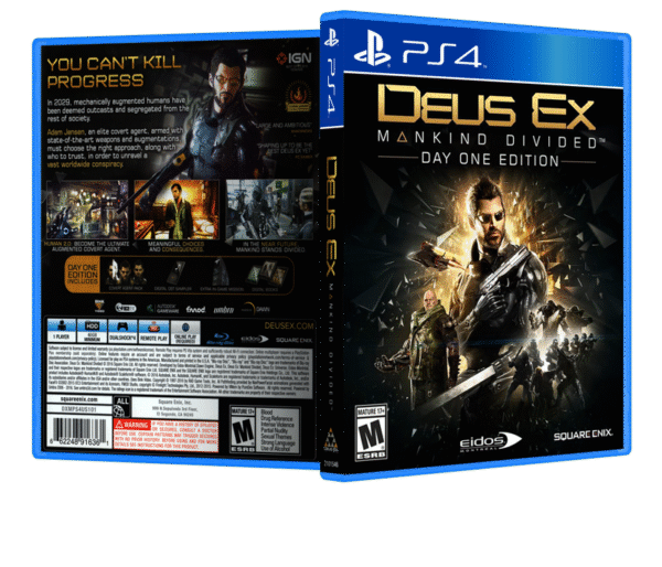 Deus Ex Mankind Divided (Day One Edition)- Nueva