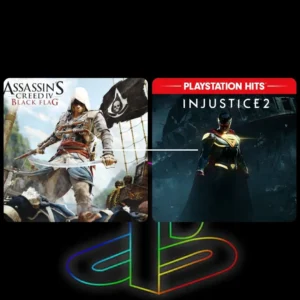 COMBO Assassin's Creed Black Flag & Injustice 2 - PS4 & PS5