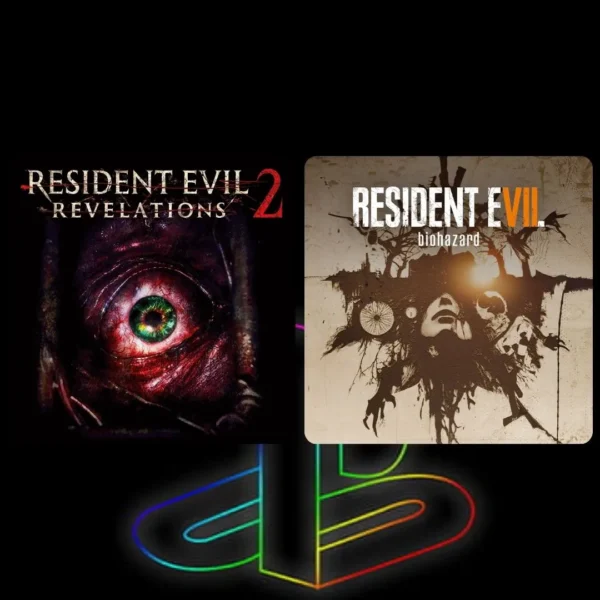COMBO Resident Evil Revelations 2 + Resident Evil 7 biohazard - PS4 & PS5