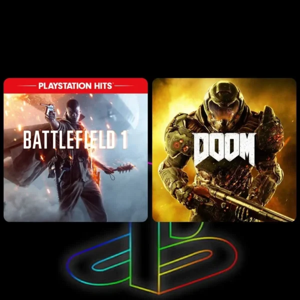 Combo Battlefield™ 1 & DOOM - PS4 & PS5