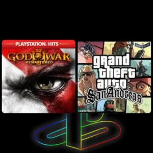 Combo Grand Theft Auto San Andreas + God Of War 3 - PS4 & PS5