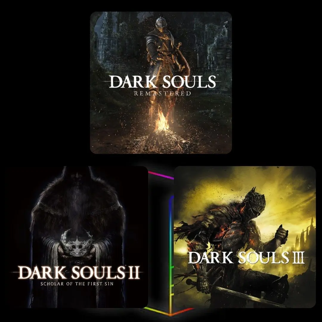 COMBO DARK SOULS™: REMASTERED DARK SOULS™ II: Scholar of the First Son DARK SOULS™ III | PS4 & PS5