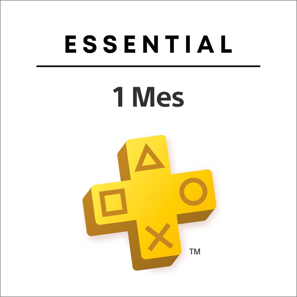 MEMBRESÍA PLAYSTATION PLUS ESSENTIAL 1 MES