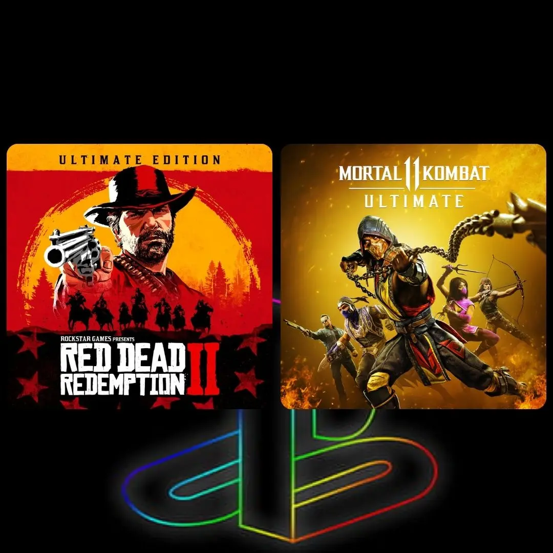 combo mortal kombat 11 ultimate +Red Dead Redemption 2: Ultimate Edition PS4 & PS5