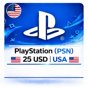 PlayStation Network (PSN) $25 (USD / USA) (PS4 / PS5)