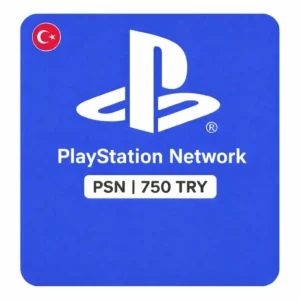 PSN PlayStation 750 TRY (Turkey) (PS4 / PS5)