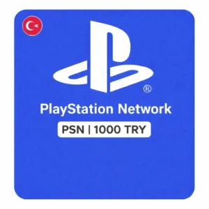 PSN PlayStation 1000 TRY (Turkey) (PS4 / PS5)