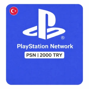 PSN PlayStation 2000 TRY (Turkey) (PS4 / PS5)