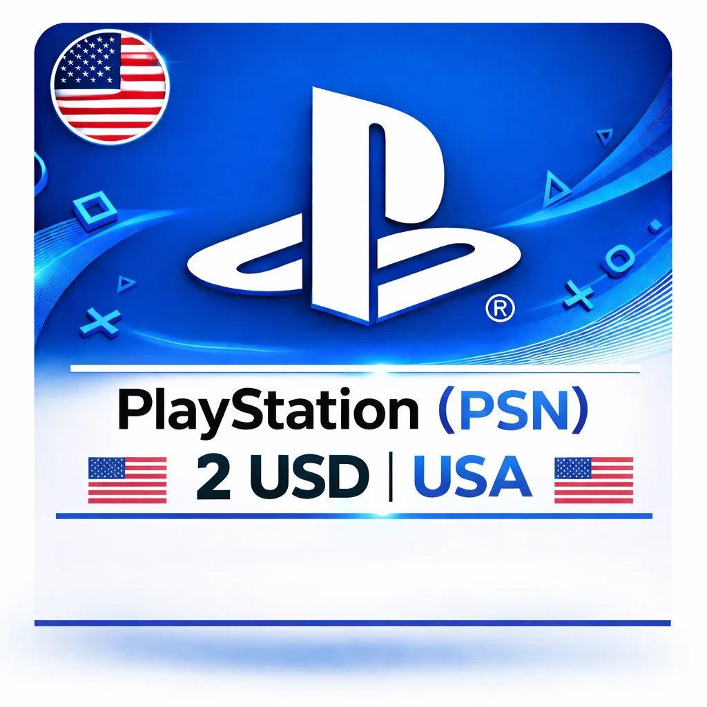 PlayStation PSN $2 (USA) (PS4 / PS5)