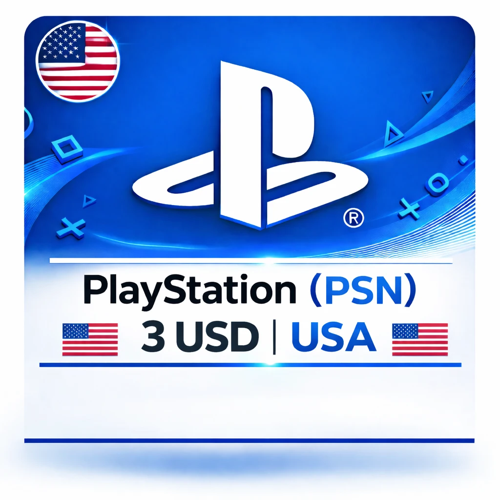 PlayStation PSN $3 (USA) (PS4 / PS5)