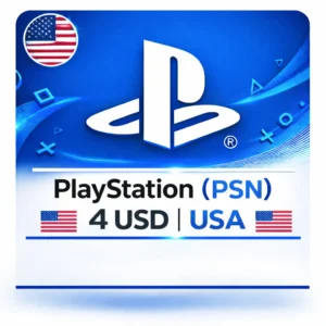 PlayStation PSN $4 (USA) (PS4 / PS5)