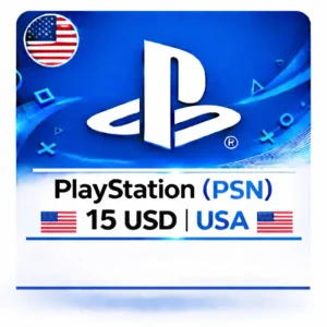 PlayStation Network (PSN) $15 (USA) (PS4 / PS5)