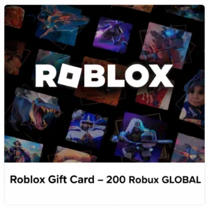 Roblox Gift Card - 200 Robux (GLOBAL)