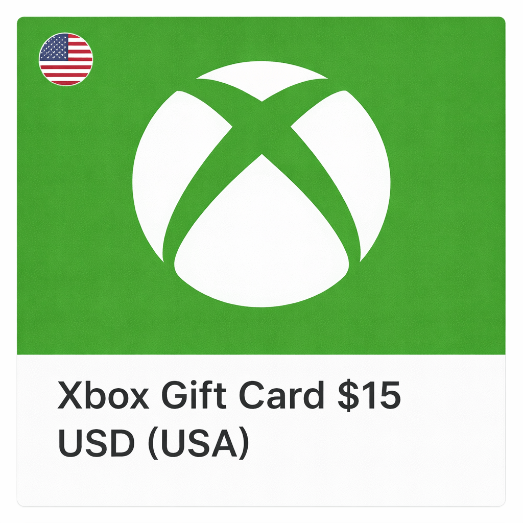 Xbox Gift Card $15 (USA) (Xbox One / Xbox Series S|X)