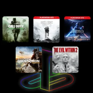 Pack PS4 & PS5: COD Modern Warfare Remastered + Ghost Recon Wildlands + Star Wars Battlefront I & II + The Evil Within 2