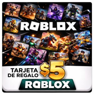 Roblox $5 - Tarjeta de regalo digital Roblox (Global)