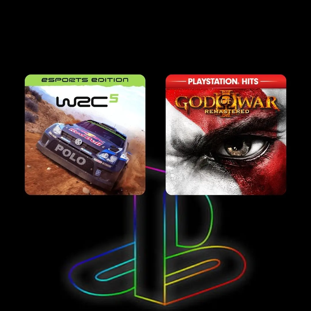 Combo PS4 / PS5 – God of War III Remastered + WRC 5