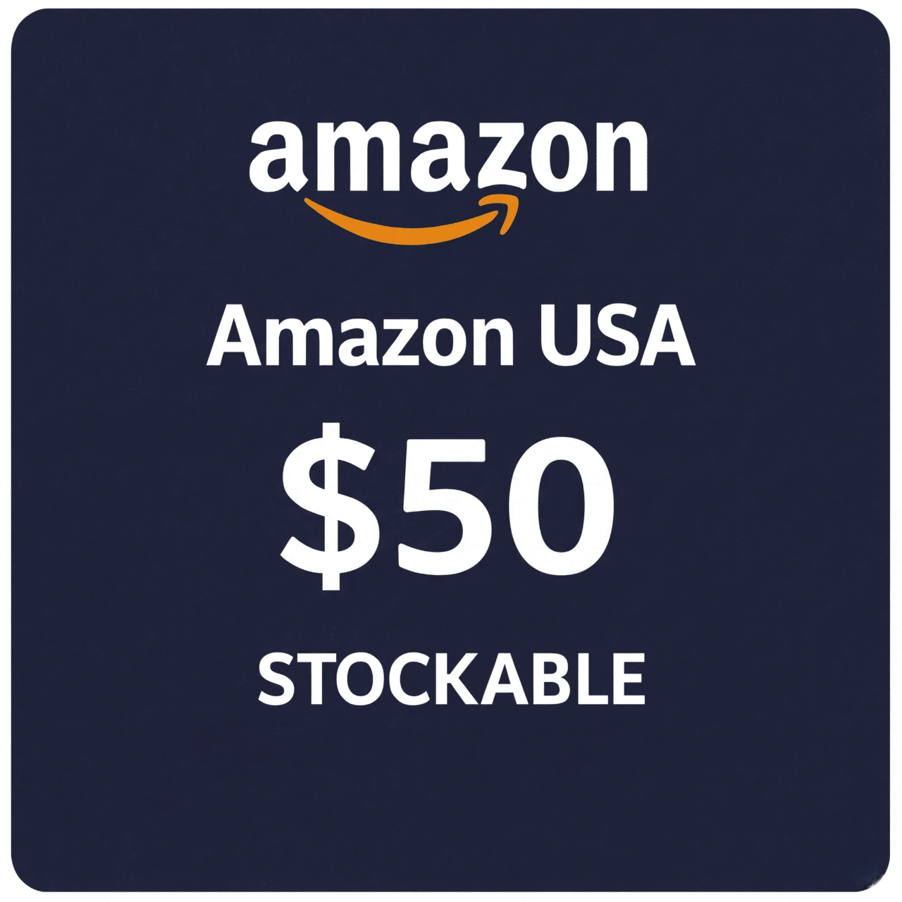 Amazon USA Gift Card 50 USD (Storeable)