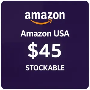 Amazon USA Gift Card 45 USD (Storeable)
