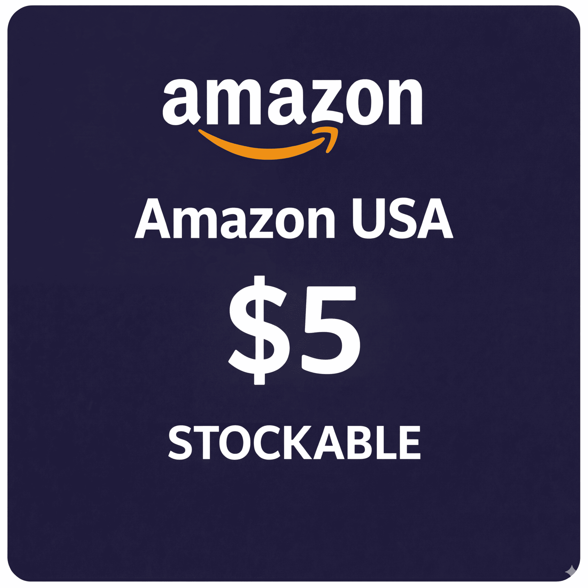 Amazon USA Gift Card 5 USD (Storeable)