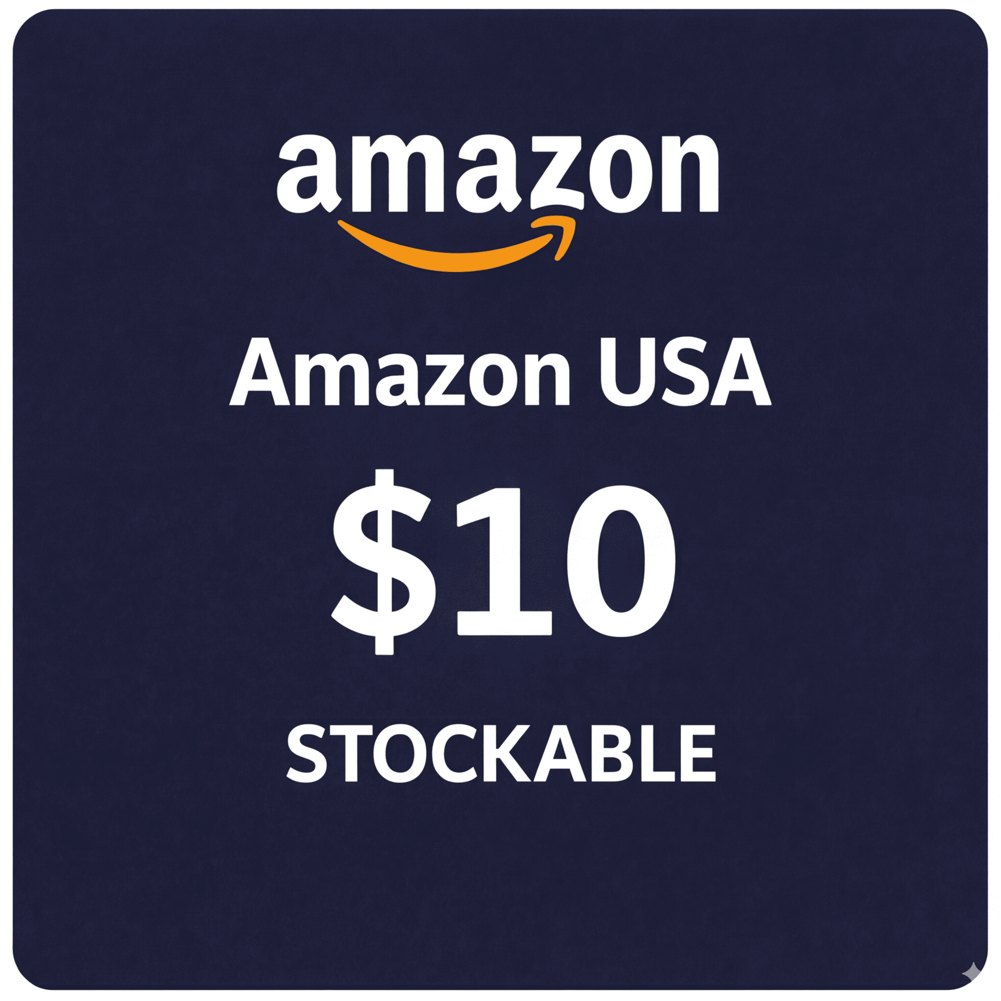Amazon USA Gift Card 10 USD (Storeable)