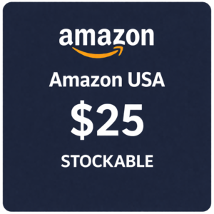 Amazon USA Gift Card 25 USD (Storeable)