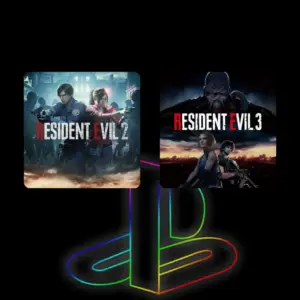 Combo PS4 / PS5 – Resident Evil 2 Remake + Resident Evil 3 Remake