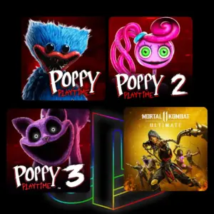 Poppy Playtime: The Complete Collection (Chapters 1-2-3 + mortal kombat 11 ultimate) - Digital