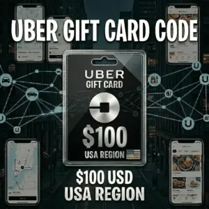 Uber Gift Card 100 USD | USA