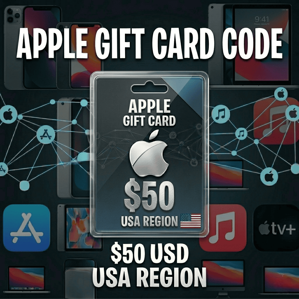 Apple & iTunes Gift Card 50 USD | USA