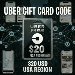 Uber Gift Card 20 USD | USA