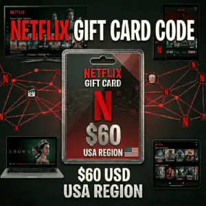 Netflix Gift Card 60 USD | USA
