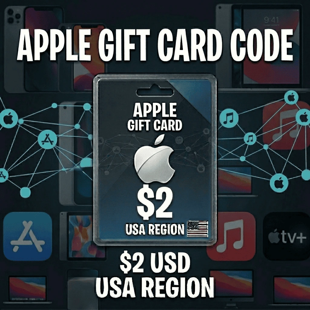 Apple & iTunes Gift Card 2 USD | USA