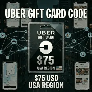 Uber Gift Card 75 USD | USA