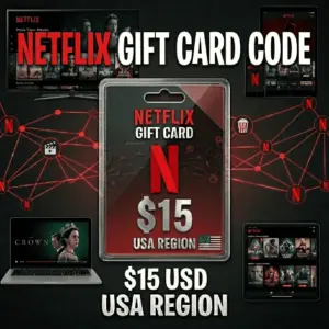 Netflix Gift Card 15 USD | USA