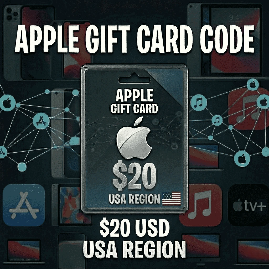 Apple & iTunes Gift Card 20 USD | USA