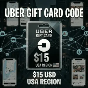 Uber Gift Card 15 USD | USA