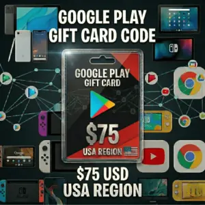 Google Play Gift Card 75 USD | USA