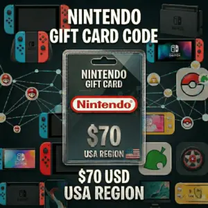 Nintendo eShop Gift Card 70 USD | USA