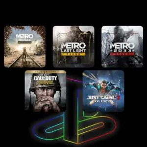 Combo 5 Juegos: Trilogía Metro + call of duty wwll + just cause 3 xxl- PS4 & PS5