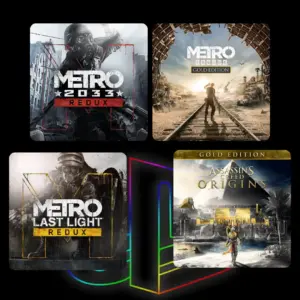 Combo Épico: Metro Saga Bundle + Assassin's Creed Origins GOLD - PS4 & PS5